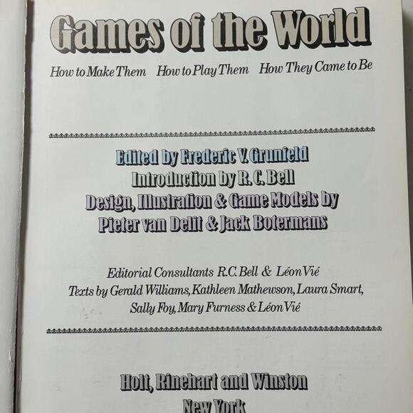 Other Other - Games of the World: How to Make Them, How to Play Them, How They Came to Be